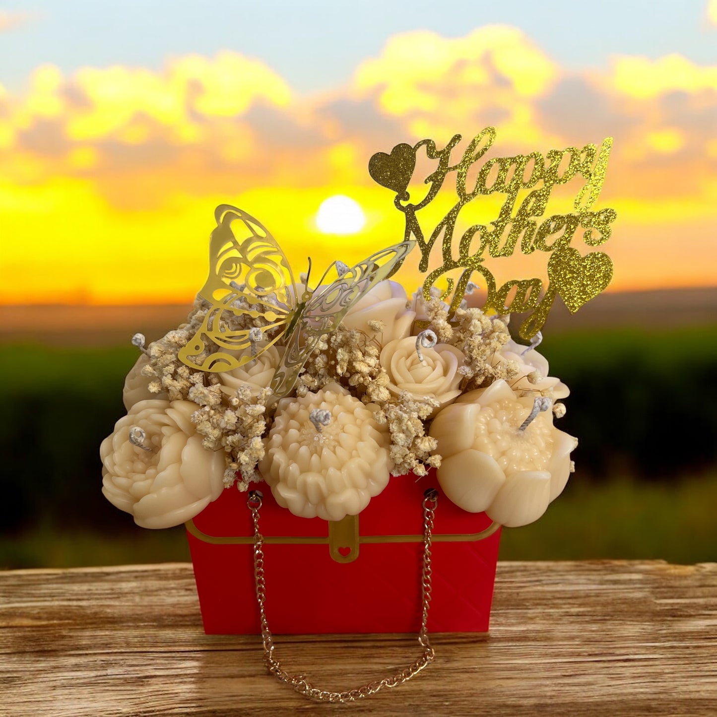 Butterfly Bloom Candle Box πΈβ¨