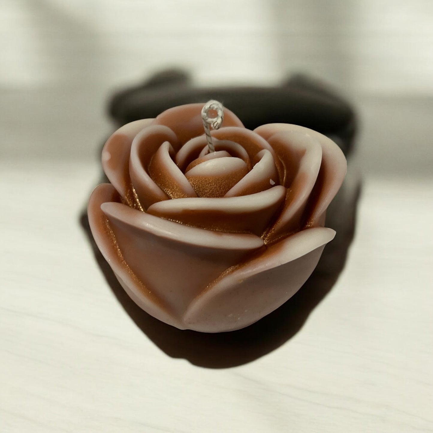 Rose-Shaped Candle – Handmade Decorative Flower Candle for Gifts & Home Decor