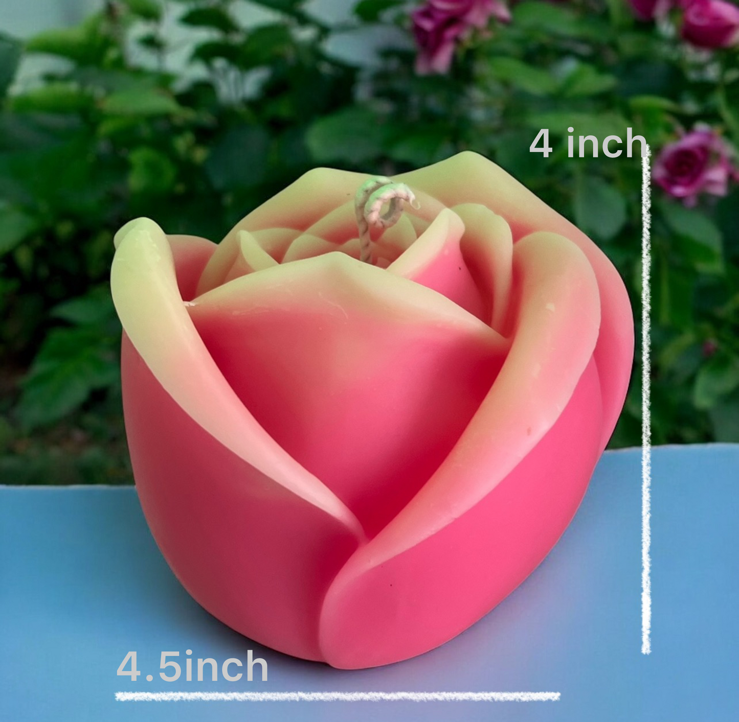Rose-Shaped Scented Candle – Made to Captivate