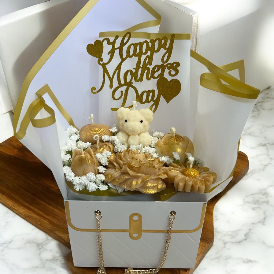 Golden Dreams Luxury Candle Collection Box