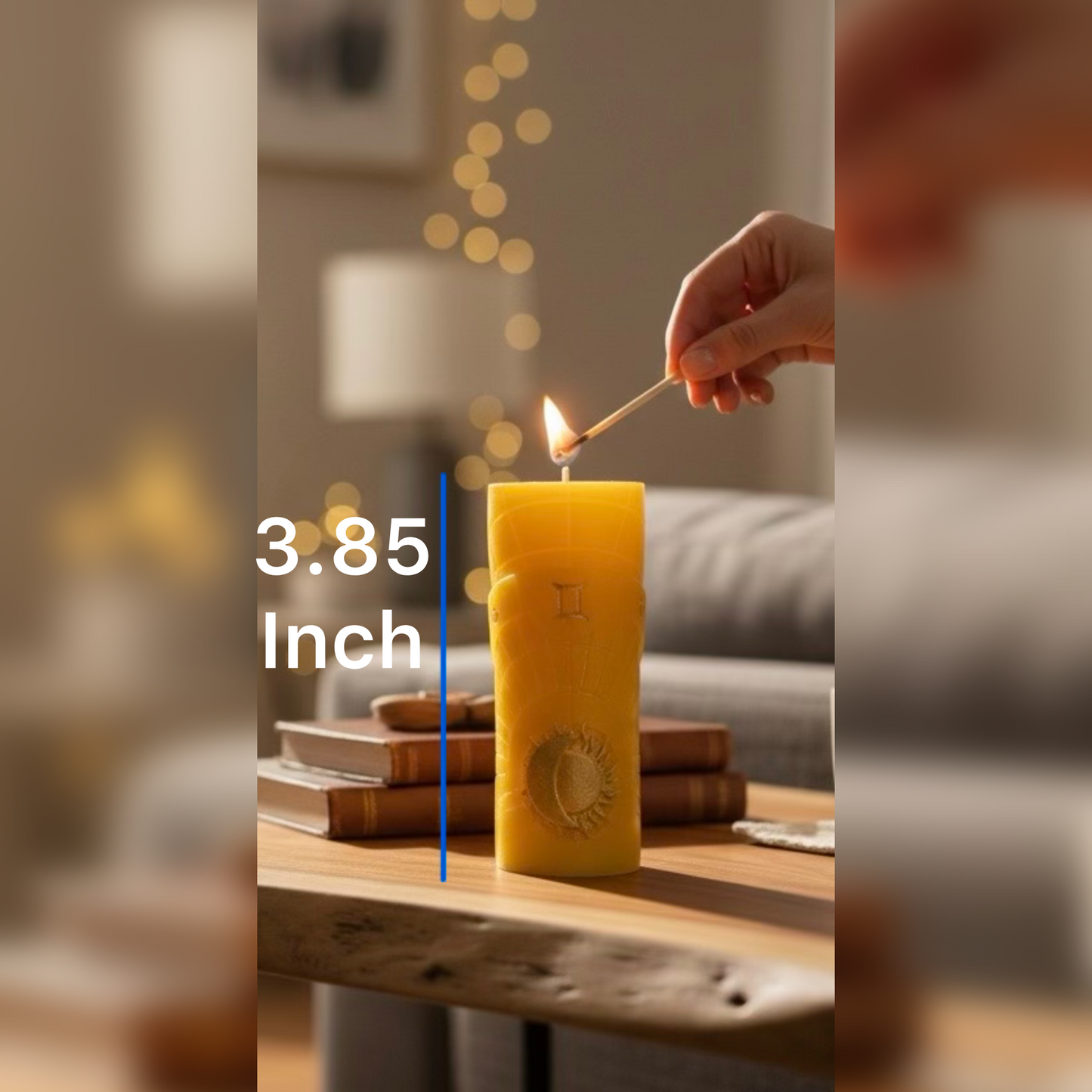 Celestial Gemini Ritual Candle – Clarity, Curiosity & Inspired Thought